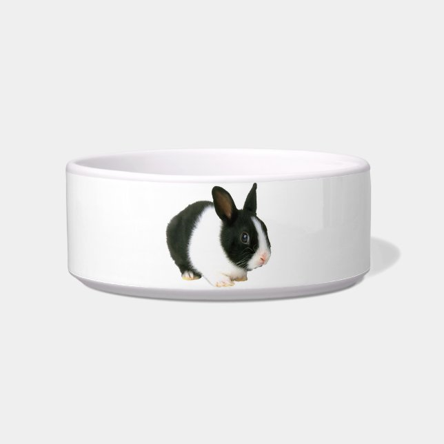Dwarf Rabbit Bunny Pet Bowl (Front)