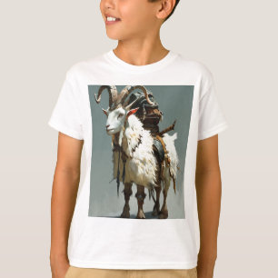 "Dwarf Warrior's Trusty Steed: The Majestic White  T-Shirt
