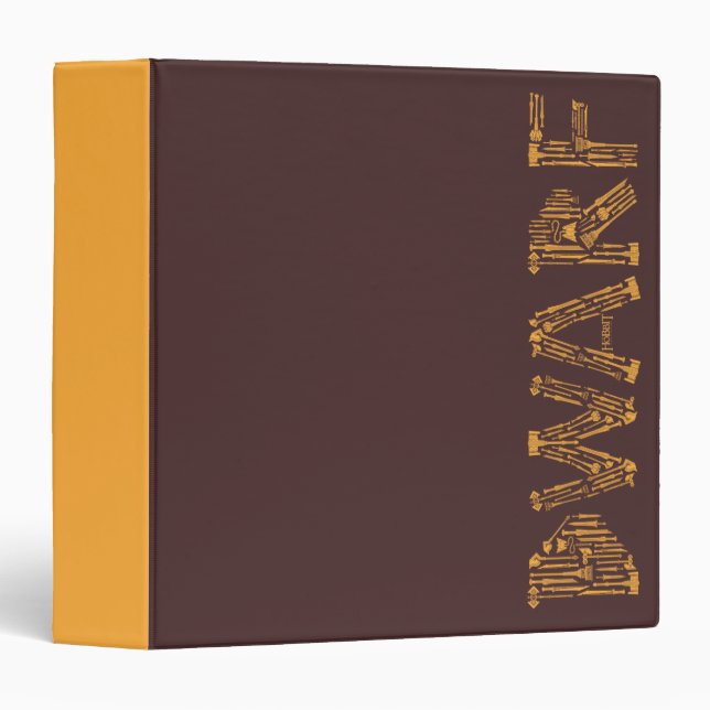 Dwarf Weapons Collage Binder (Front/Spine)