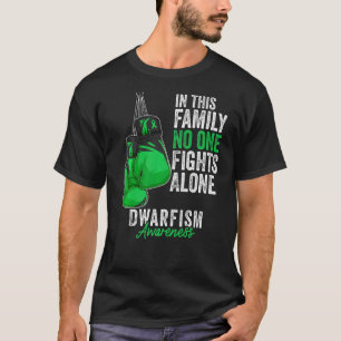 Dwarfism Awareness Month Gloves Green Ribbon T-Shirt
