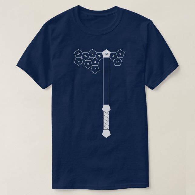 Dwarven Battle Axe T-Shirt (Design Front)