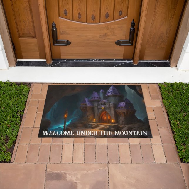 Dwarven Castle of the Blacksmith's Forge Doormat (Outdoor)
