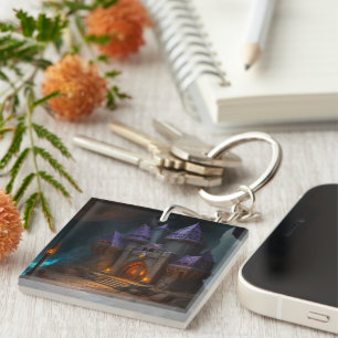 Dwarven Castle of the Blacksmith's Forge Keychain