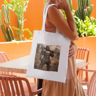 Dwarven Forge Scene Tote Bag – Fantasy Blacksmith 