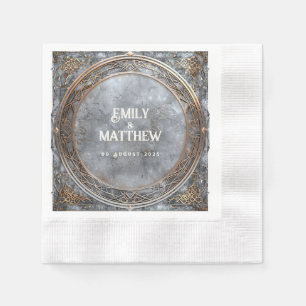 Dwarven Splendour Fantasy Wedding  Napkin