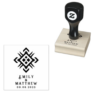 Dwarven Splendour Fantasy Wedding Rubber Stamp