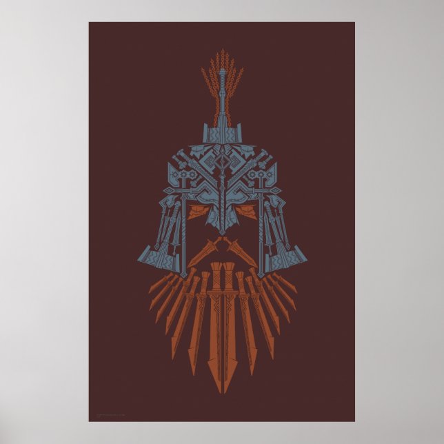 Dwarven Weapons Helmet Icon Poster (Front)