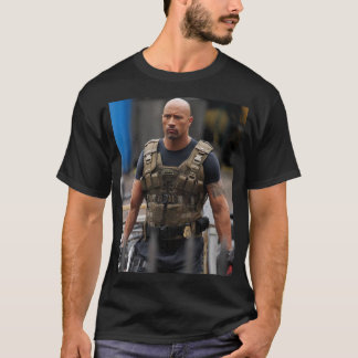 dwayne johnson T-shirt classique