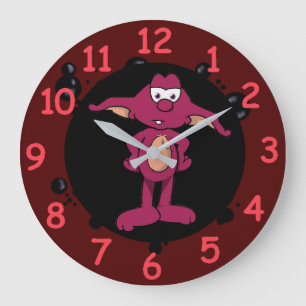 Dweeblinks Round Clock