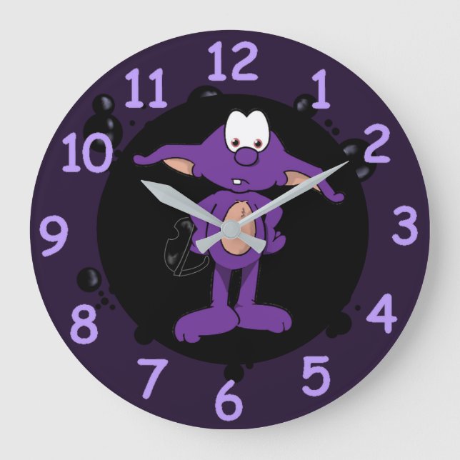 Dweeblinks Round Clock (Front)