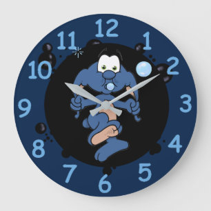 Dweeblinks Round Clock