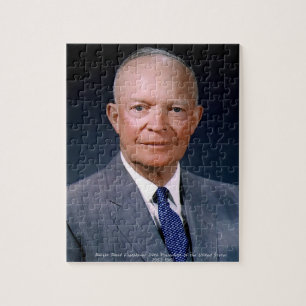 Dwight D. Eisenhower 34th President Jigsaw Puzzle