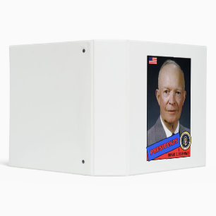 Dwight D. Eisenhower Baseball Card Binder
