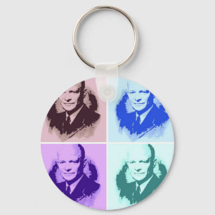 Dwight D Eisenhower Keychain