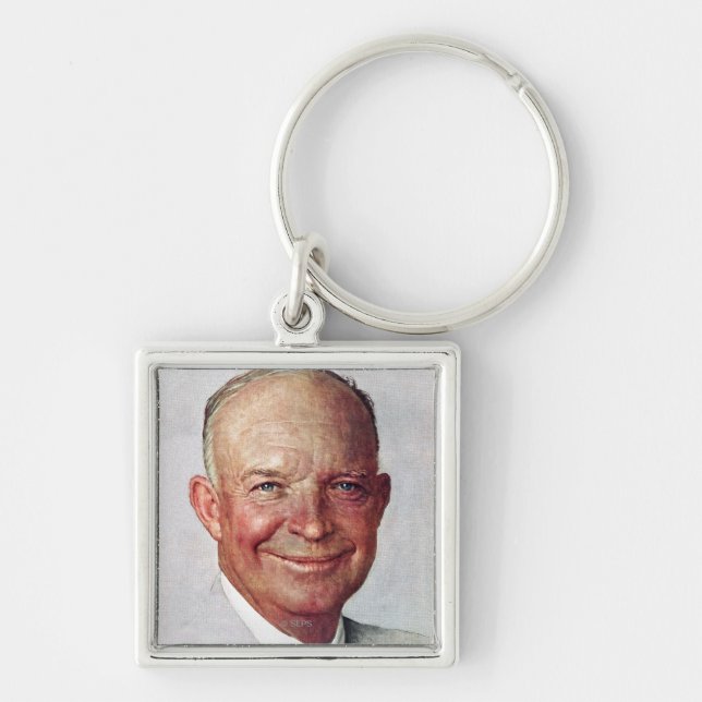 Dwight D. Eisenhower Keychain (Front)