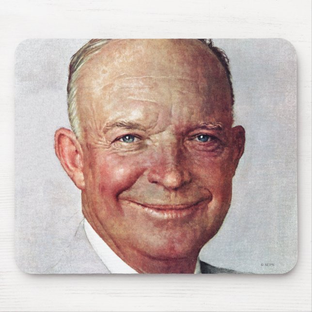 Dwight D. Eisenhower Mouse Pad (Front)