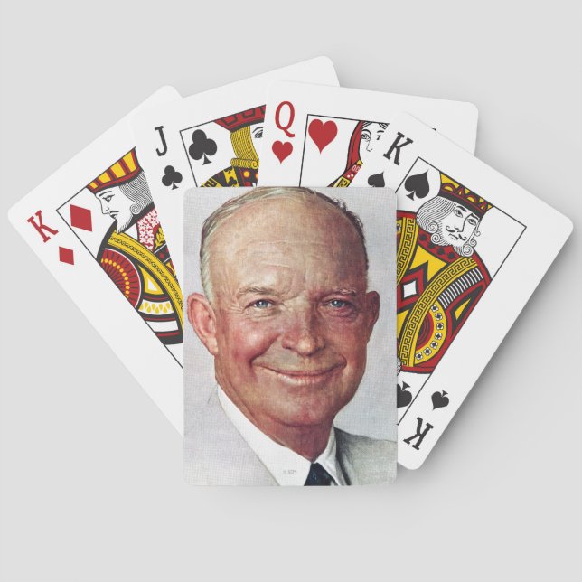 Dwight D. Eisenhower Playing Cards (Back)