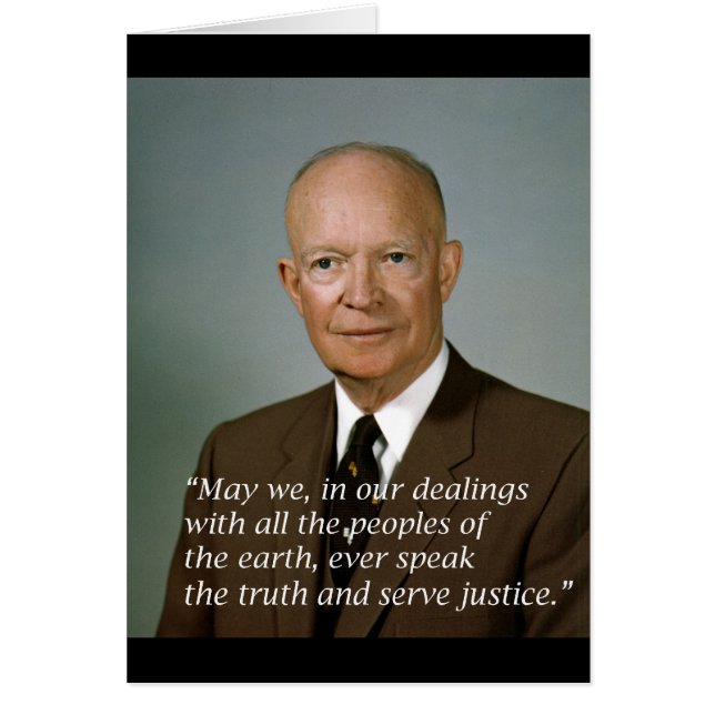 Dwight D. Eisenhower White House portrait (Front)