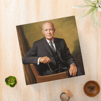 Dwight Eisenhower President White House Portrait   Binder