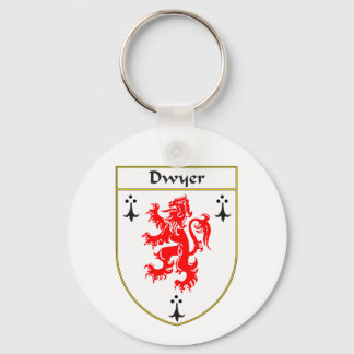Dwyer Coat of Arms/Family Crest Keychain