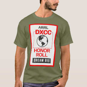 DXCC Honour Roll Ham Radio - Black ARRL Hamradio T-Shirt