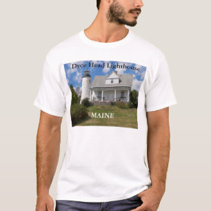 Dyce Head Lighthouse, Maine T-Shirt