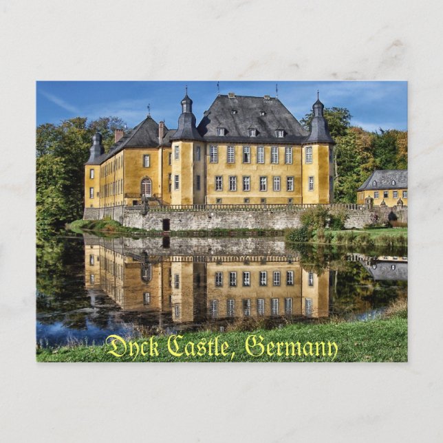 Dyck Castle Germany Postcard (Front)