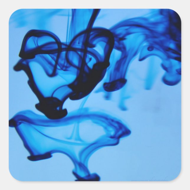 Dye Heart Square Sticker (Front)