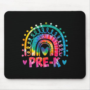 Dye Prek Teacher Rainbow Preschool Back To School  Mouse Pad