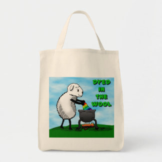 Dyed in the Wool Tote Bag
