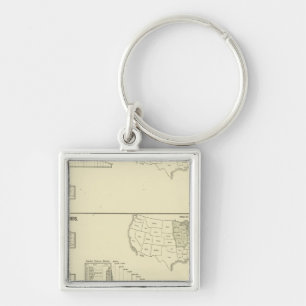 Dyeing, finishing, hosiery, knit goods keychain