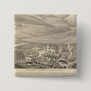 Dyer, Hupers properties 2 Inch Square Button