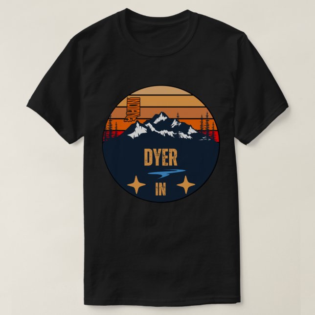 Dyer, Indiana T-Shirt (Design Front)