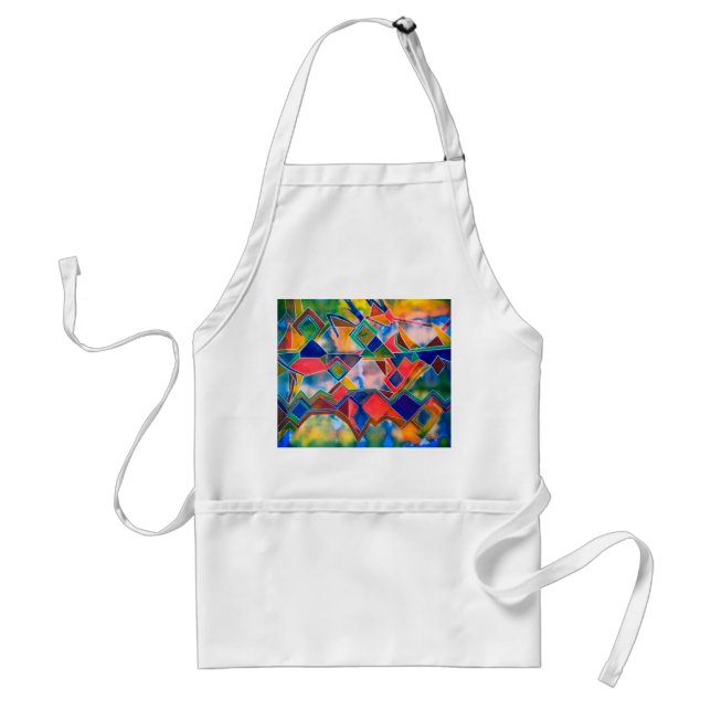 Dyes pattern standard apron (Front)