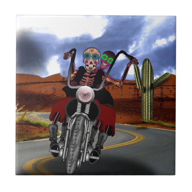 Dying to Ride Tile (Front)