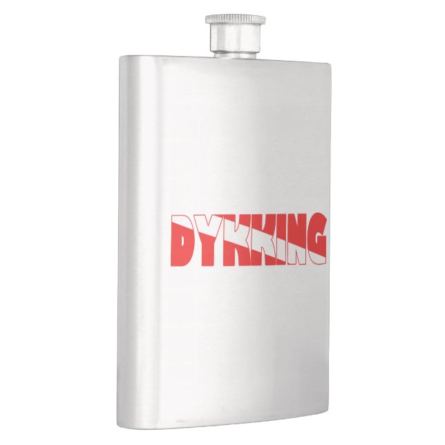 Dykking (Norwegian) Hip Flask (Right)