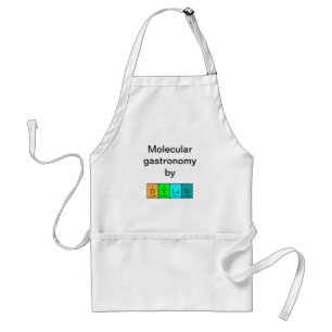 Dylan periodic table name apron