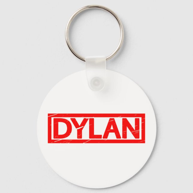 Dylan Stamp Keychain (Front)
