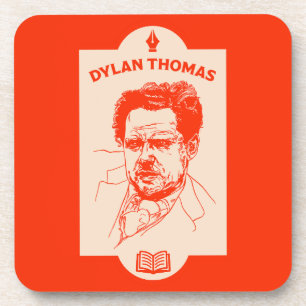 Dylan Thomas Welsh Poet Coaster