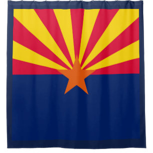 Dynamic Arizona State Flag Graphic on a