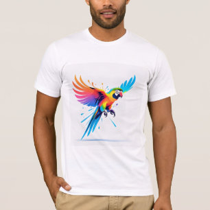 Dynamic & Artistic - Electric Glide Parrot Tee