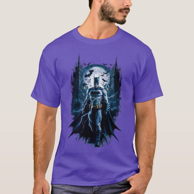 Dynamic Batman Portrait T-Shirt  (Front)