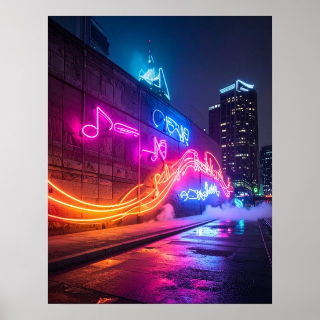 Dynamic City Wall Art (Front)