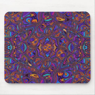 Dynamic Colour Gradient Abstract Mosaic Mouse Pad