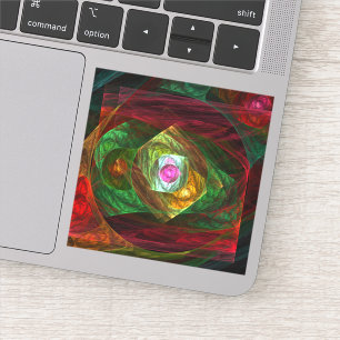 Dynamic Connections Abstract Art