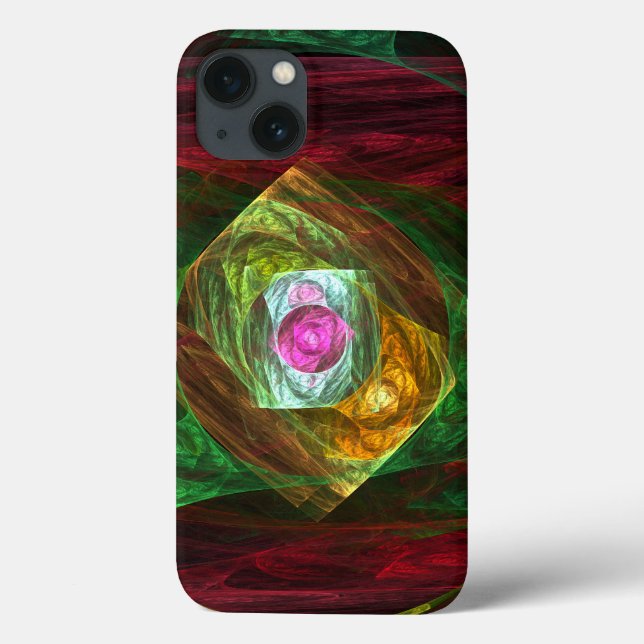 Dynamic Connections Abstract Art iPhone 6 Case (Back)
