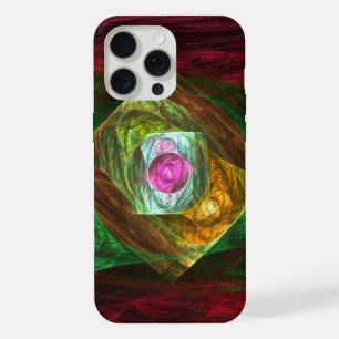 Dynamic Connections Abstract Art iPhone 15 Pro Max Case
