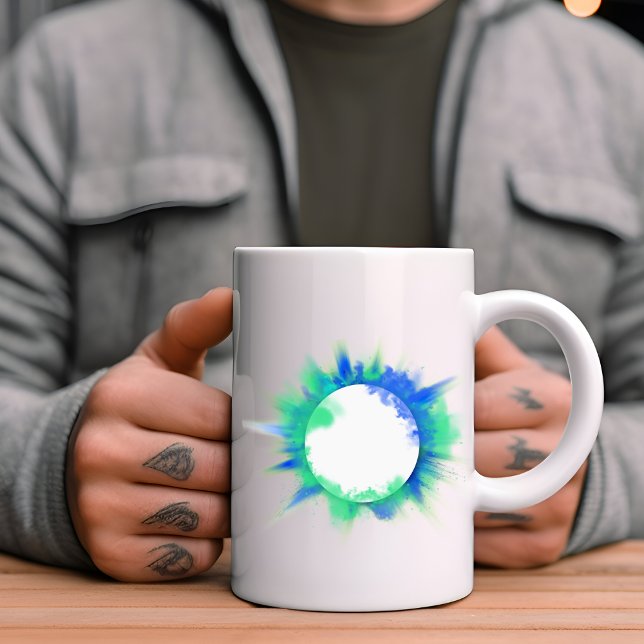 Dynamic Design: Explosive Powder Decorative Mug (Creator Uploaded)