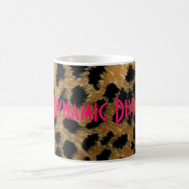 Dynamic Diva leopard mug (Center)