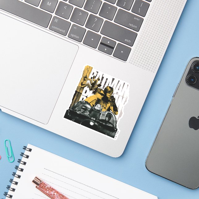 Dynamic Duo Scrapbook Photograph (Laptop w/ iPhone)